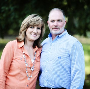 Me and John in the blackberry patch