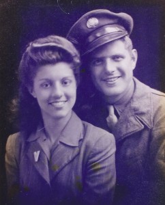 Grandma and Grandpa as newlyweds
