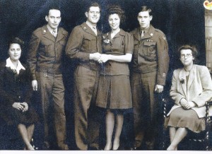 grandma and grandpa's wedding day