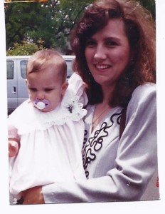 Me at 28 yeras old with Elise