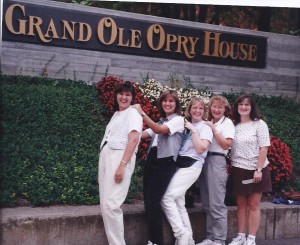 me, and friends at the grand old opry
