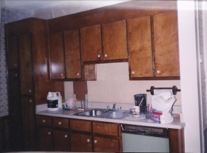 kitchen before remodel
