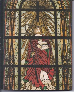 The stained glass window in our church