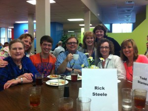 We even got to have lunch with Todd Starnes of FOX national news