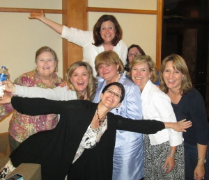 My zany writer friends!