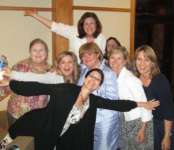 My zany writer friends!