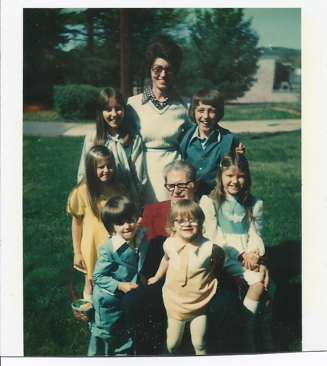 Easter with Grandma and Grandpa