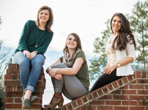 Elise with some of her team