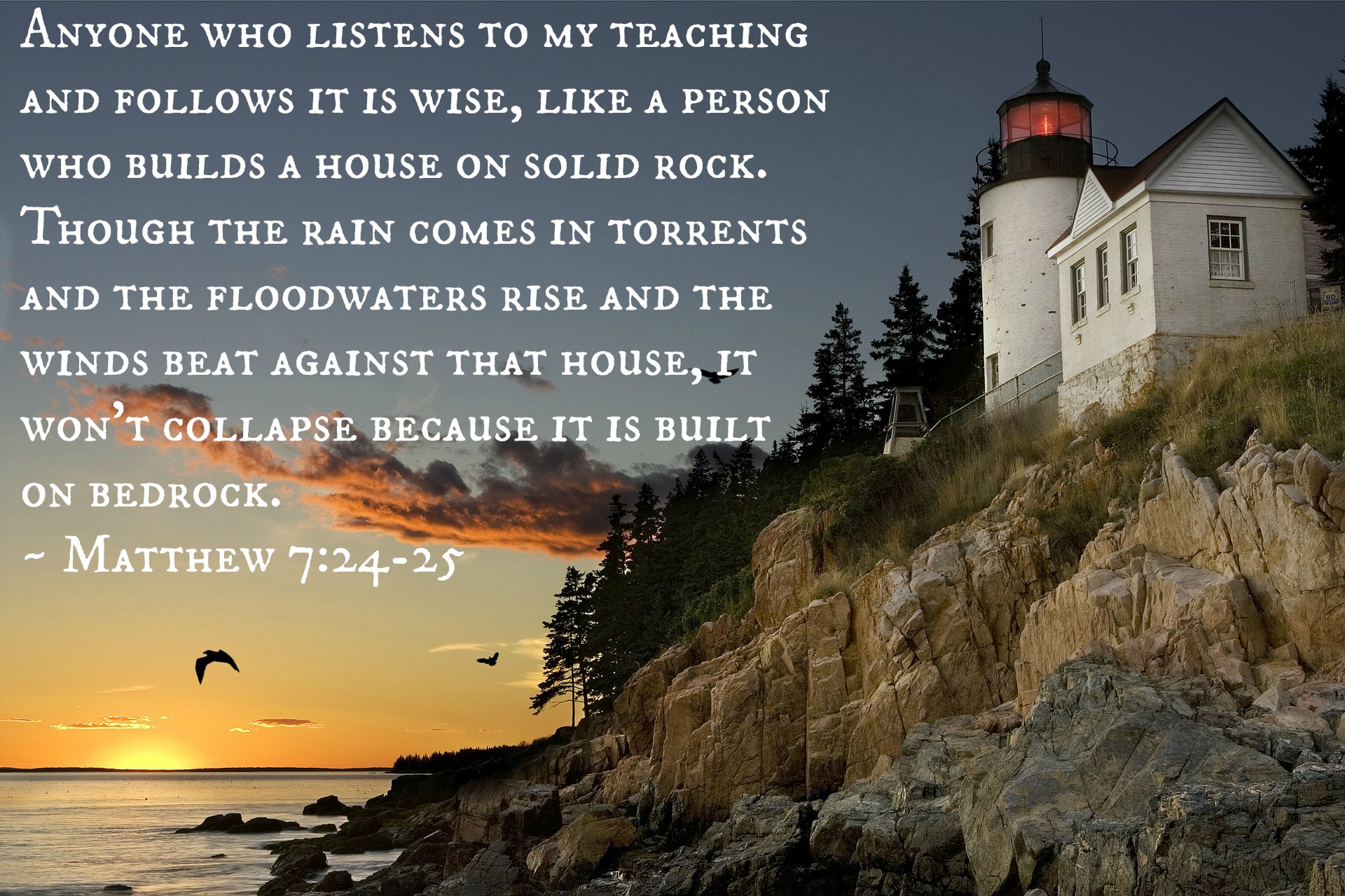 Building on solid ground