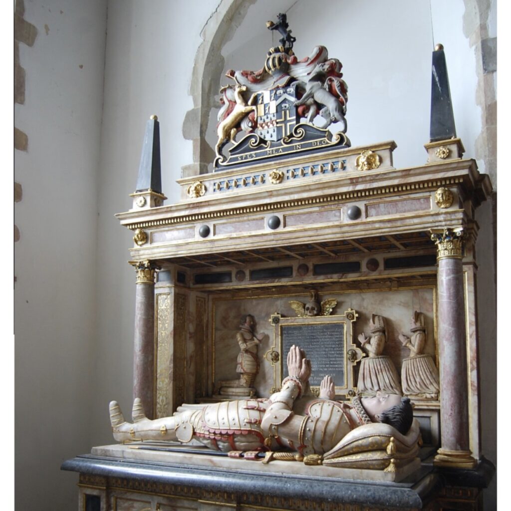 Tomb of John Roper and wife Elizabeth Roper