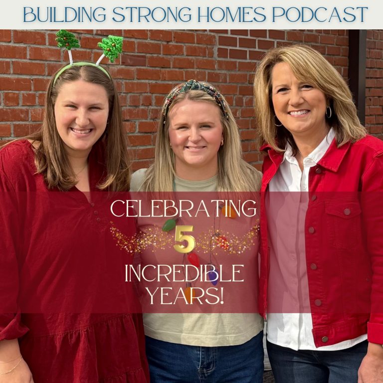 Ep. 151: Celebrating 5 Incredible Years: Your Favorite Christmas Traditions, Young Mom Insights and Our Top 10 Episodes